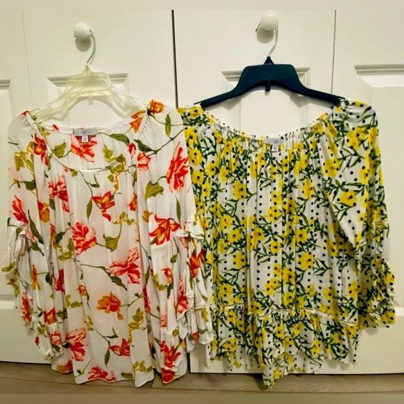Fever Tops - Floral Blouses Tops Fever Large